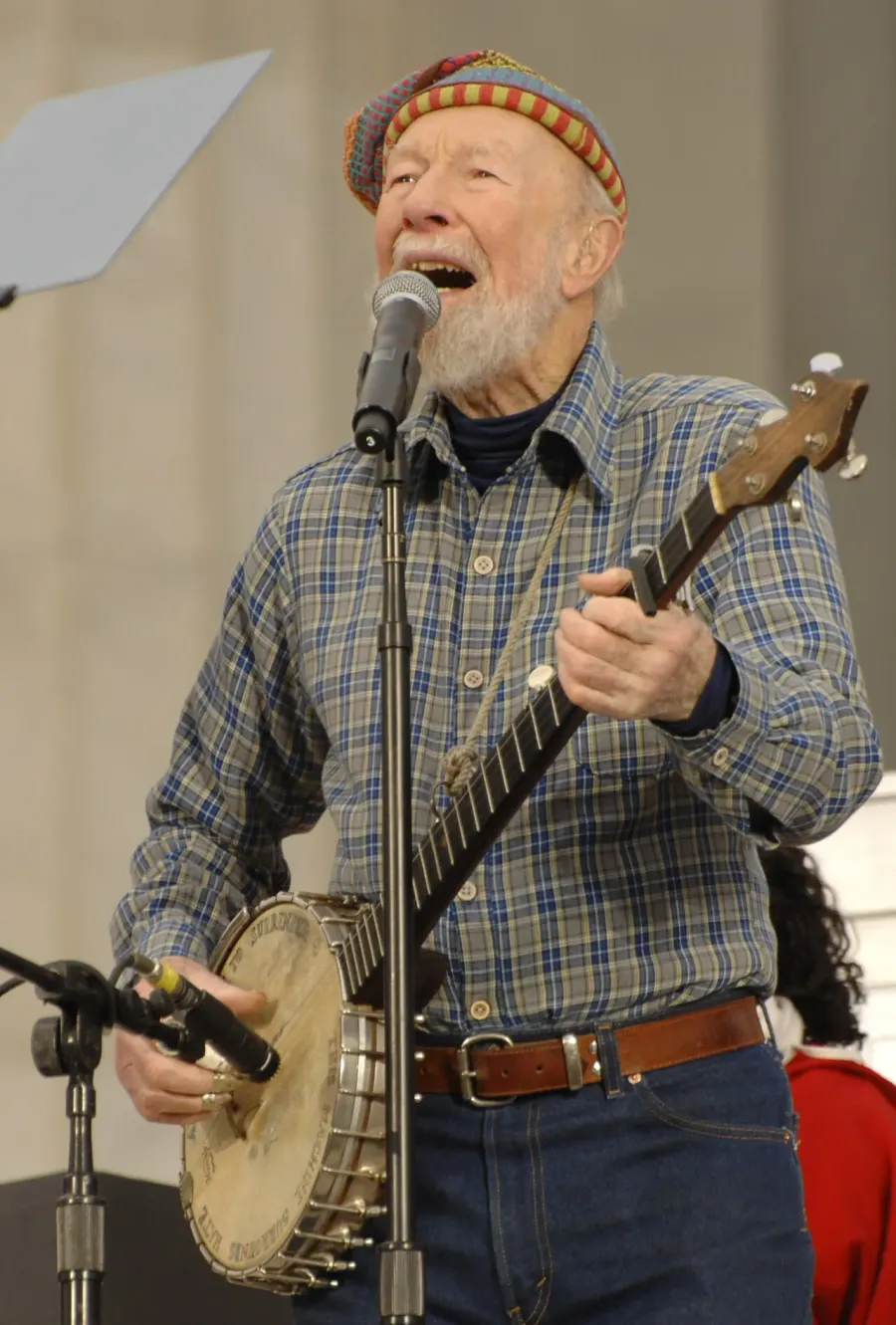 La carte Pete Seeger