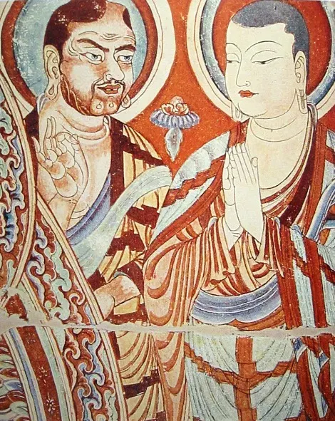 La carte Dharmaguptaka