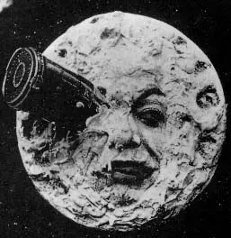 The A Trip to the Moon card
