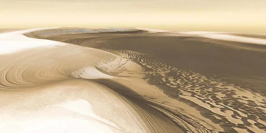 La carte Chasma Boreale