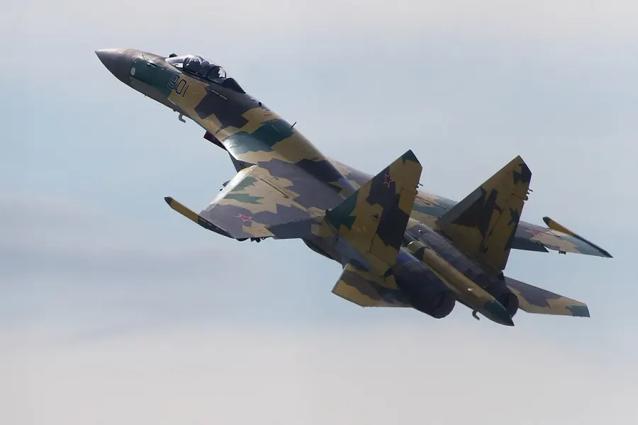 The Sukhoi Su-35 card