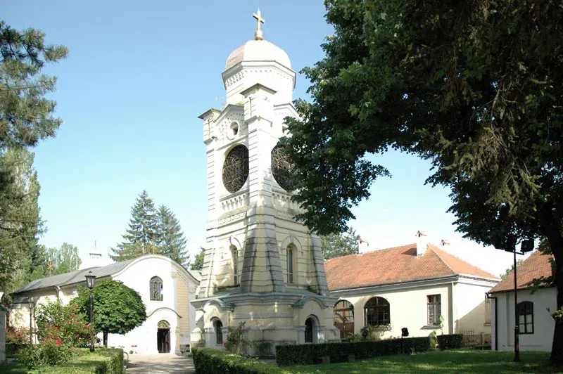 La carte Église de la Descente-du-Saint-Esprit-sur-les-Apôtres de Kragujevac