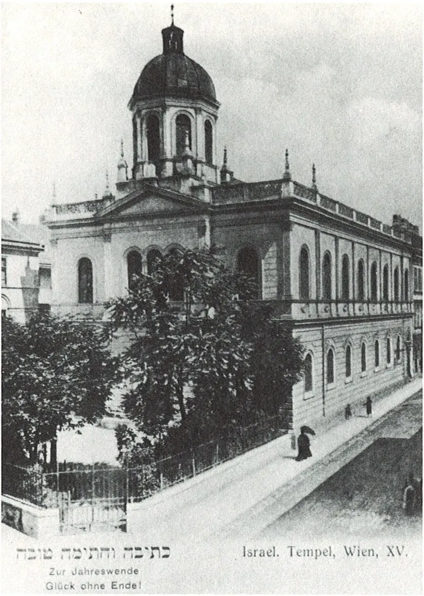 La carte Synagogue de la Turnergasse