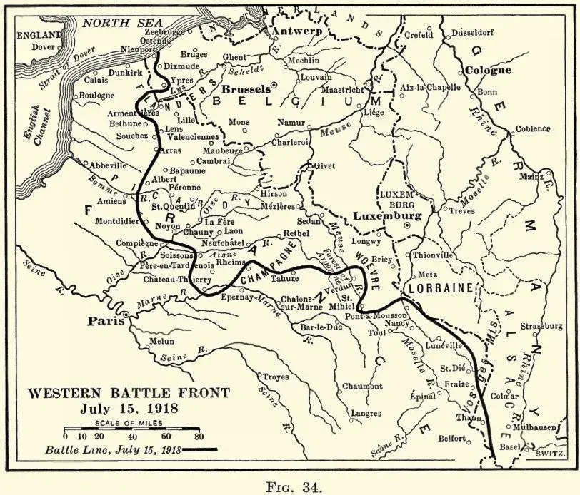 The Third Battle of the Aisne card