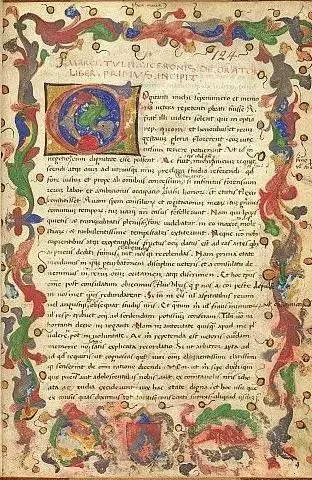 La carte De oratore