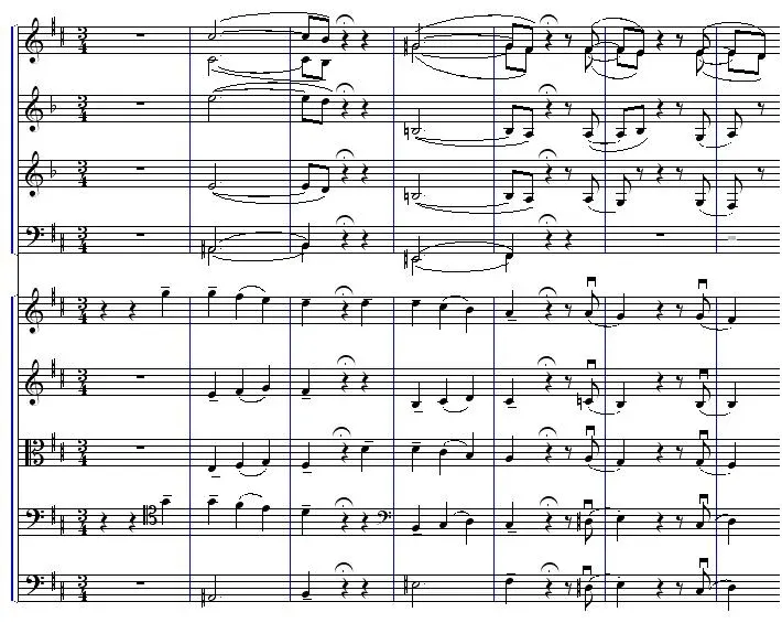 La carte Symphonie no 6 de Tchaïkovski