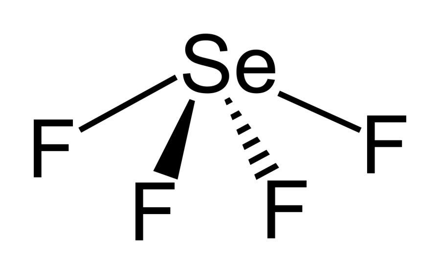 The Selenium tetrafluoride card