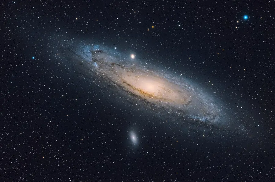 La carte Galaxie d'Andromède