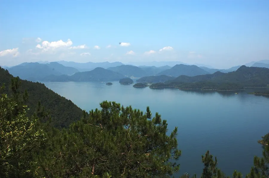 La carte Lac Qiandao
