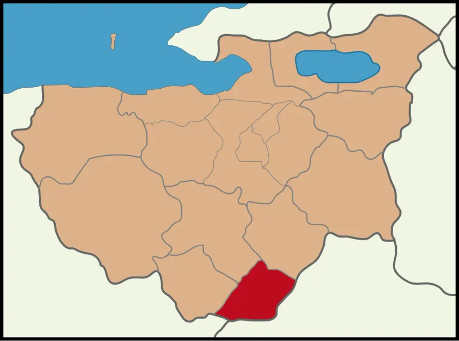 La carte Harmancık