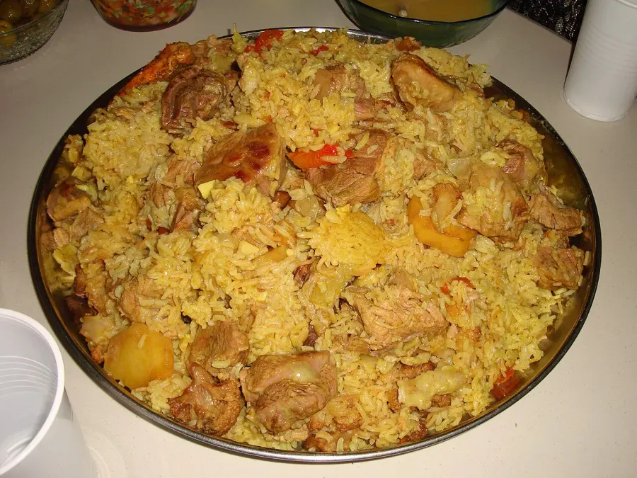 La carte Maqlouba