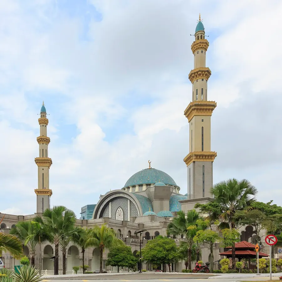 The Federal Territory Mosque card
