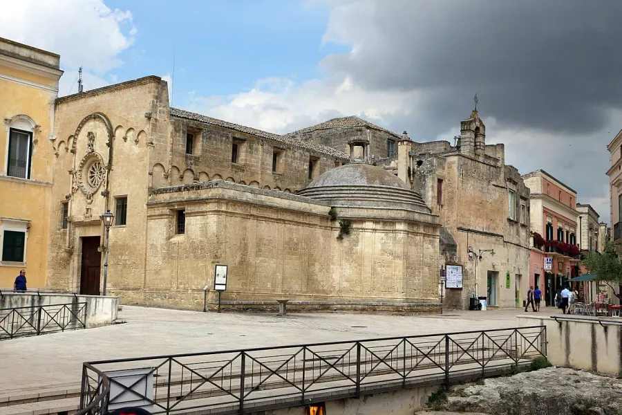 La carte Église Saint-Dominique de Matera