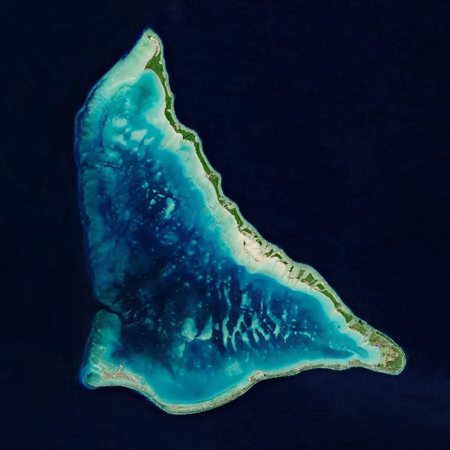 La carte Tarawa