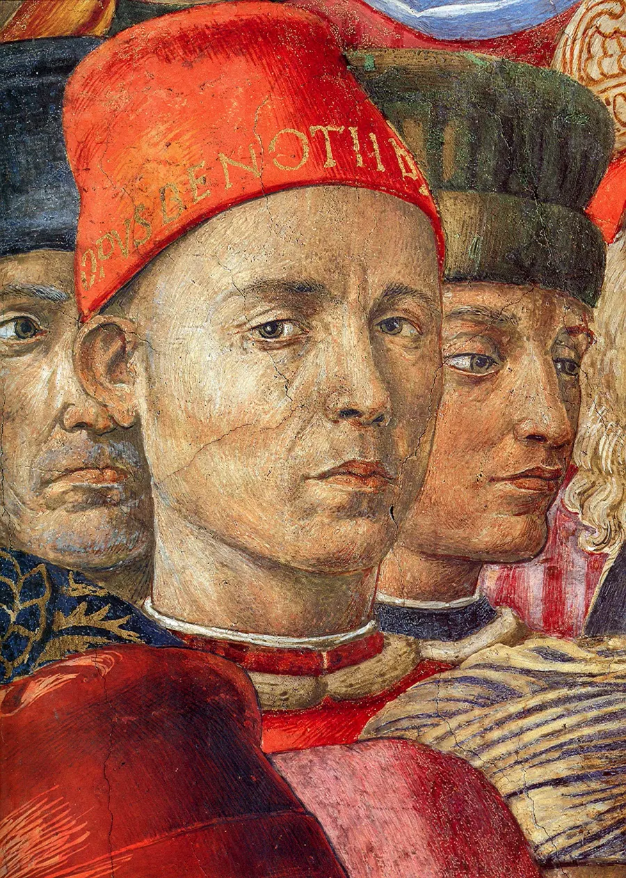 The Benozzo Gozzoli card