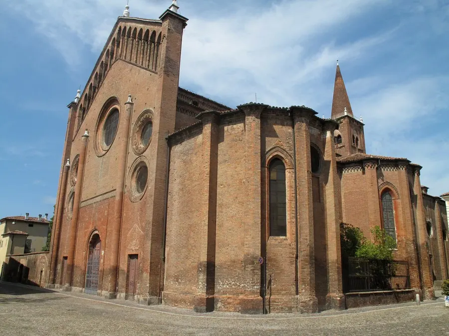 La carte Église Sant'Agostino de Crémone