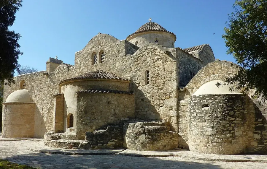 La carte Église Panagia tis Angeloktistis