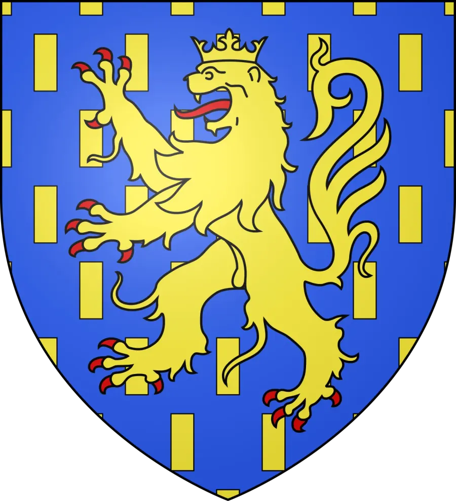La carte Armoiries de la Franche-Comté