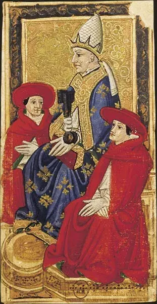 The The Hierophant card