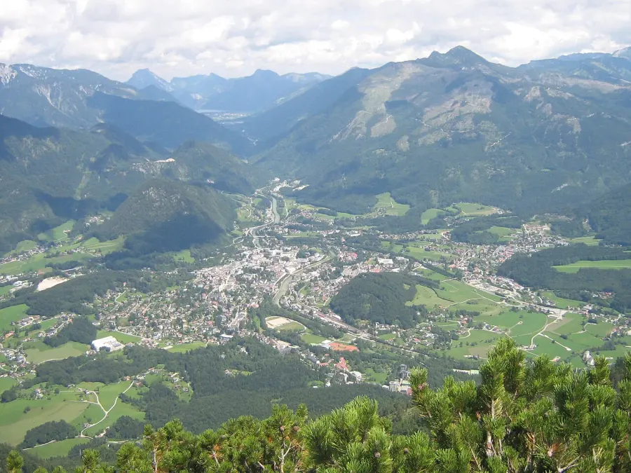 La carte Bad Ischl