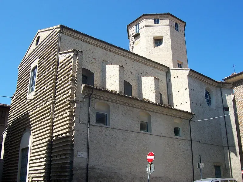 The San Pietro in Valle, Fano card