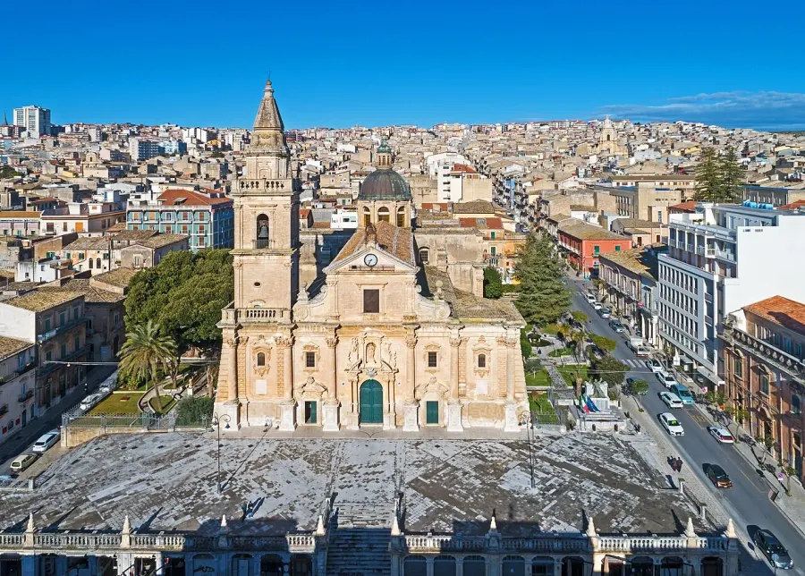 La carte Cathédrale Saint-Jean-Baptiste de Raguse