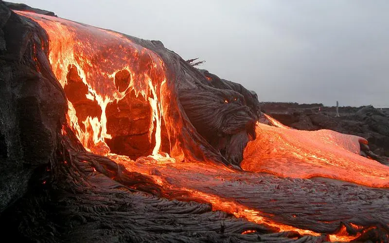 The Lava flow card