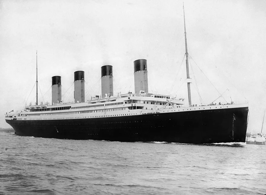 La carte Titanic