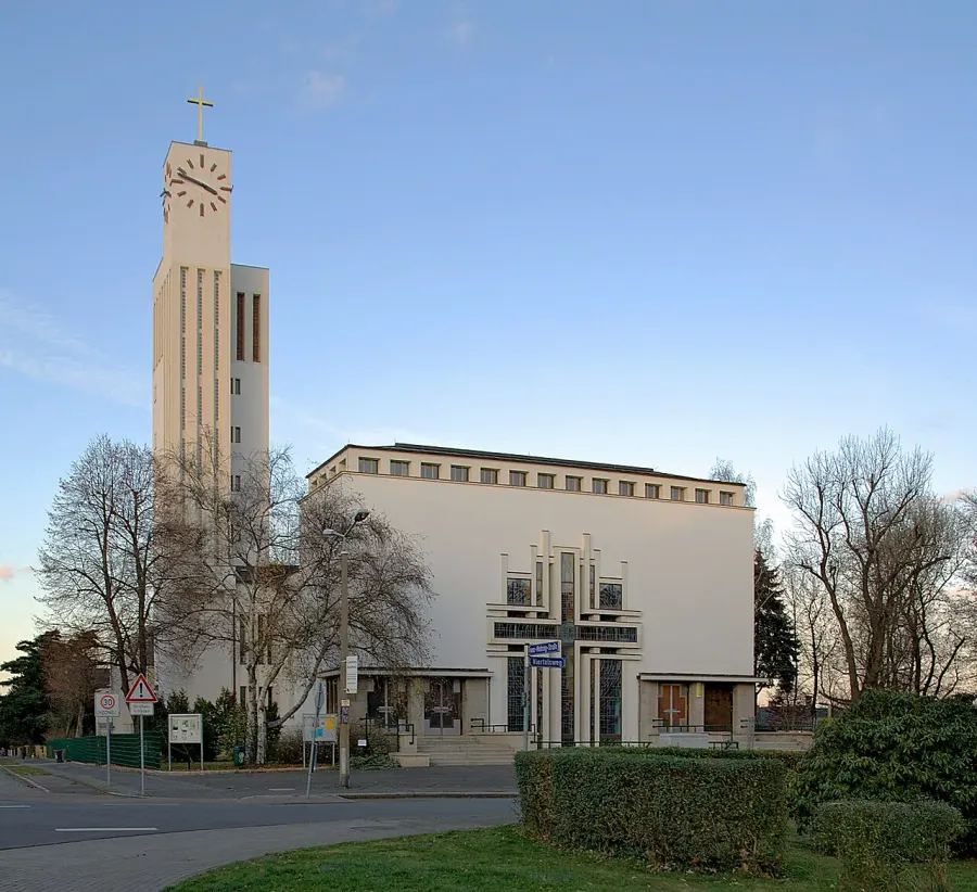 La carte Église de la Réconciliation de Leipzig