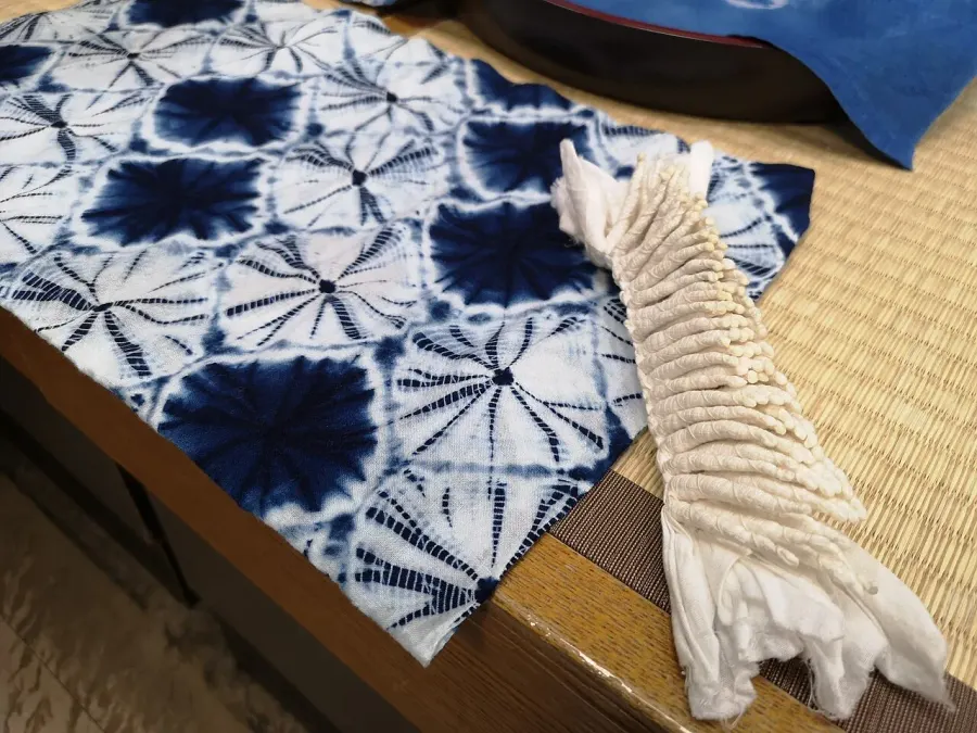 La carte Shibori