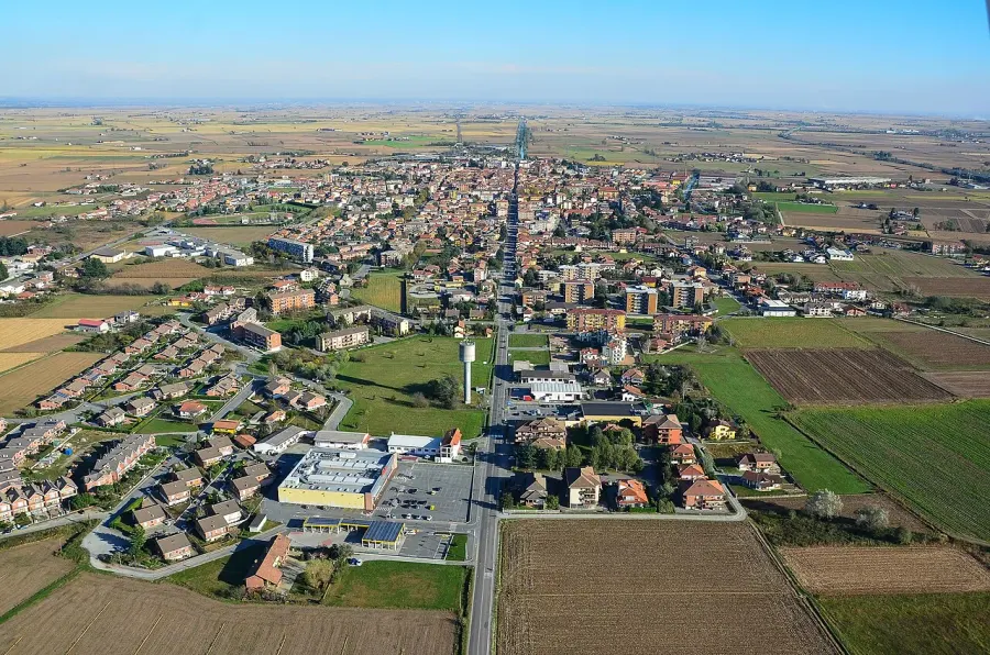 La carte Santhià