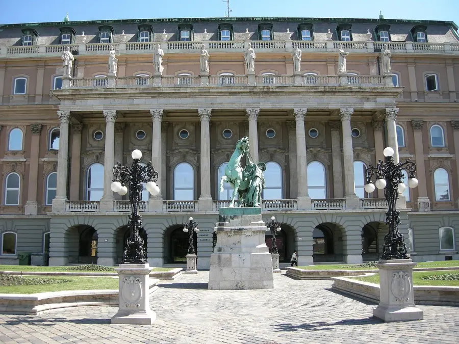 La carte Galerie nationale hongroise