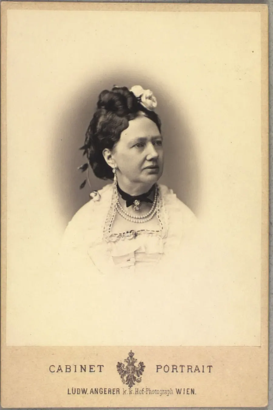 The Princess Marie Luise Charlotte of Hesse-Kassel card