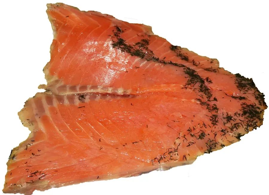 La carte Gravlax