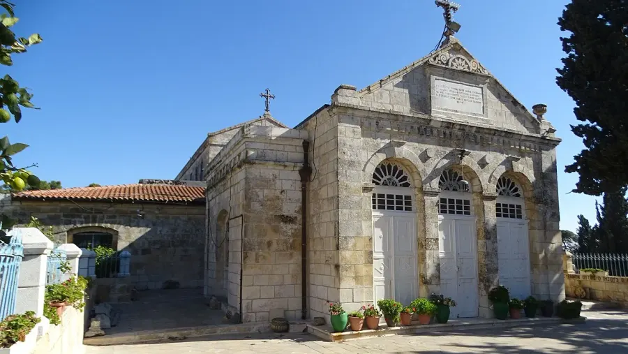 La carte Église Viri Galilaei