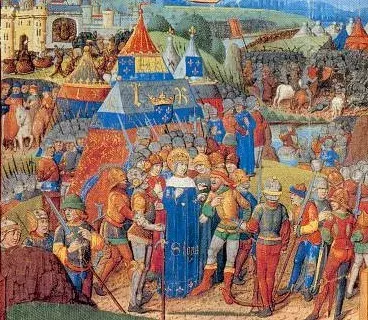 The Battle of Mansurah card