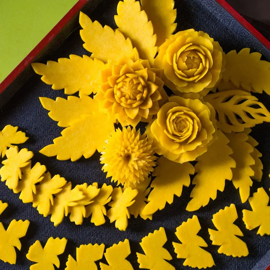 La carte Sculpture sur fruits