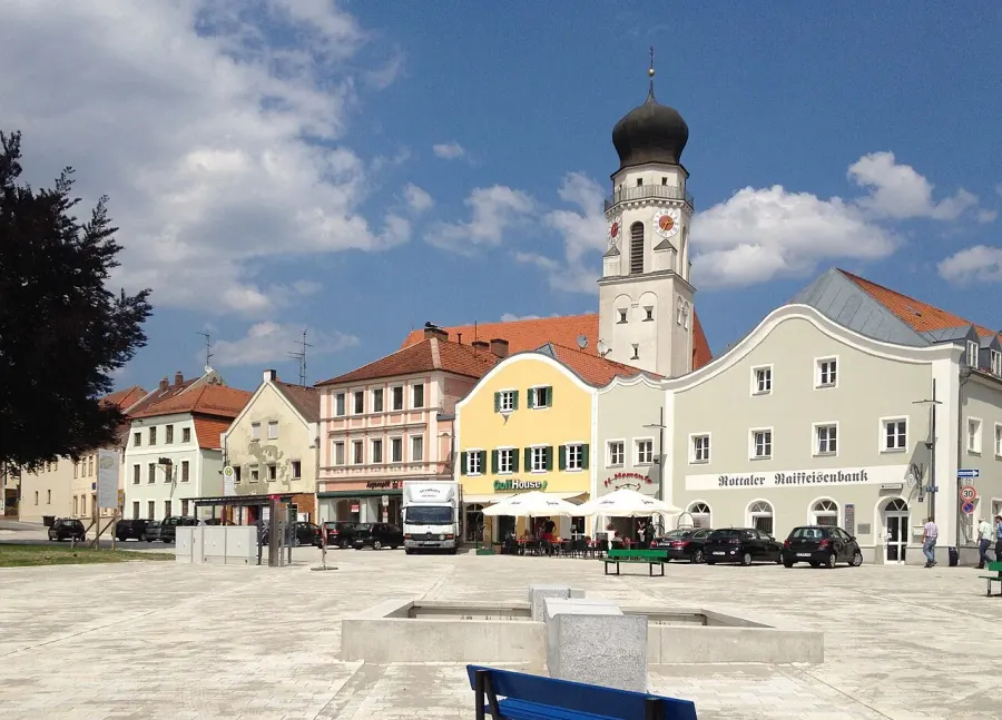 La carte Bad Griesbach im Rottal
