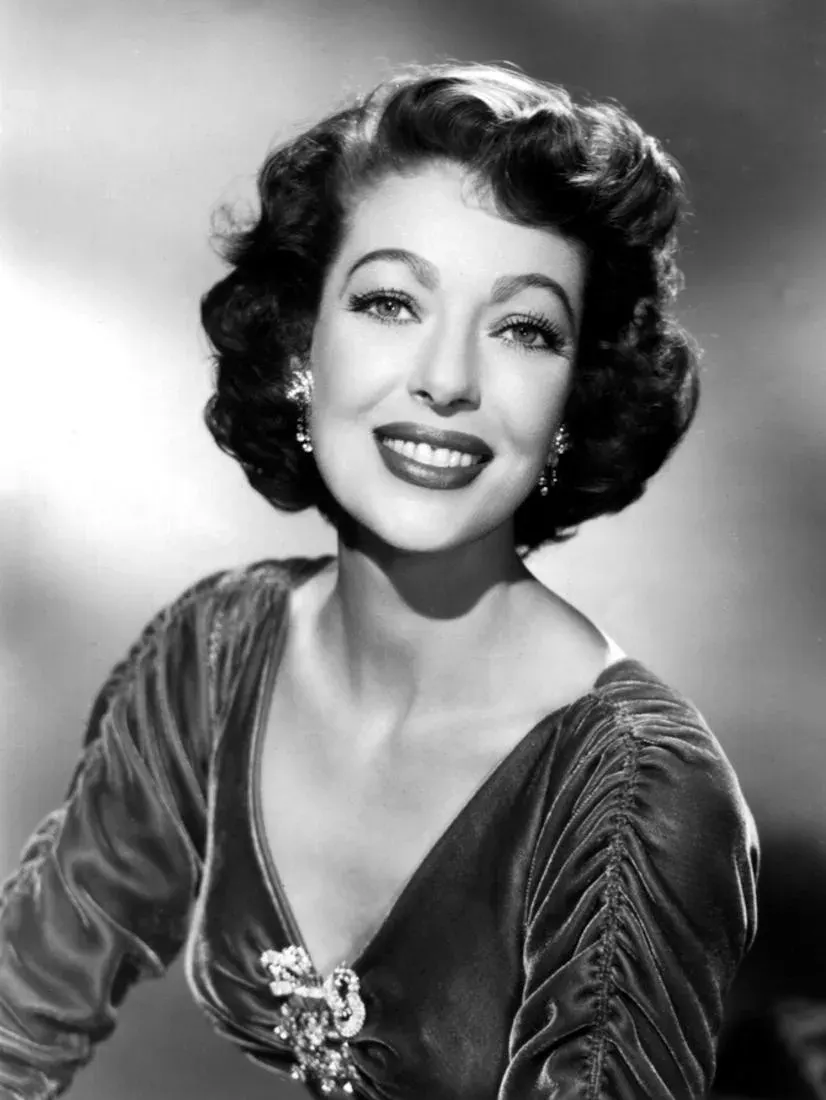 The Loretta Young card