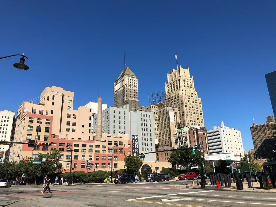 La carte Newark