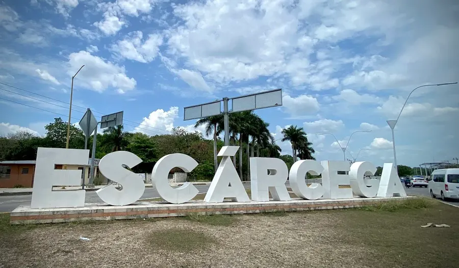 La carte Escárcega