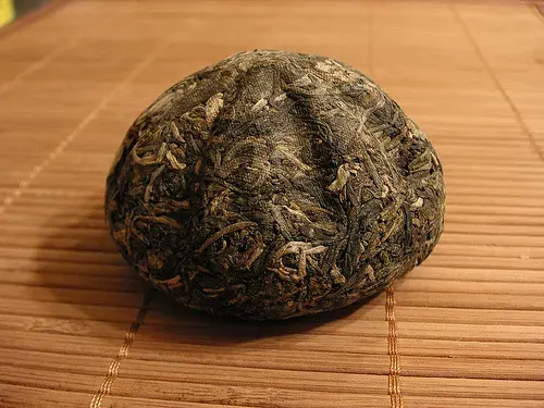 The Fermented tea card