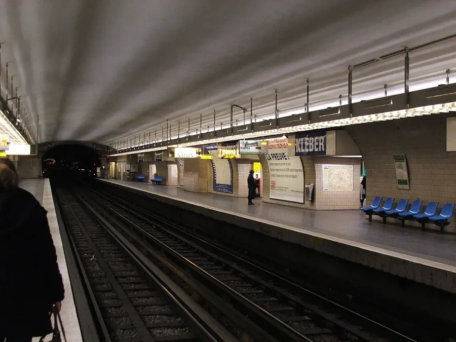 The Kléber station card