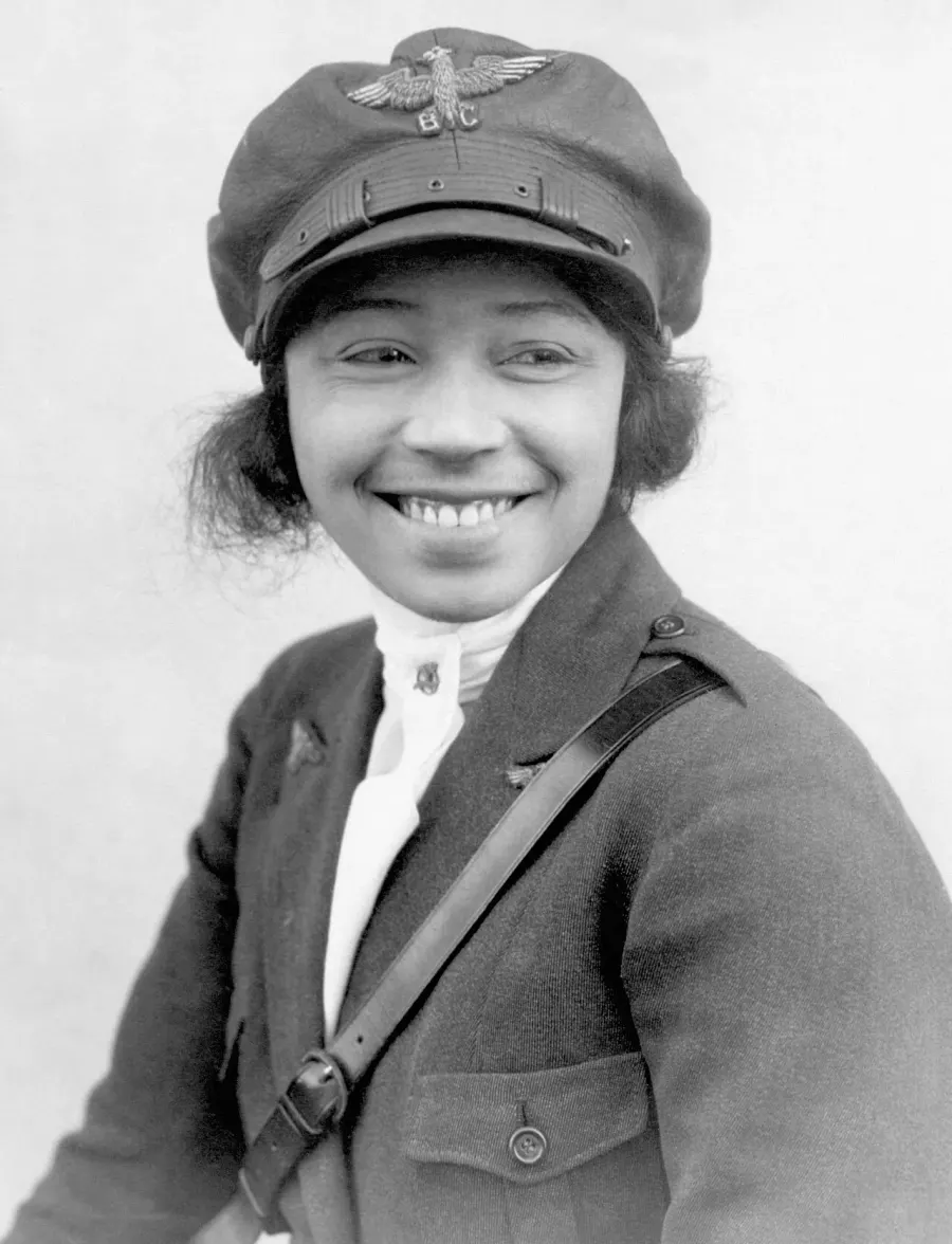 The Bessie Coleman card