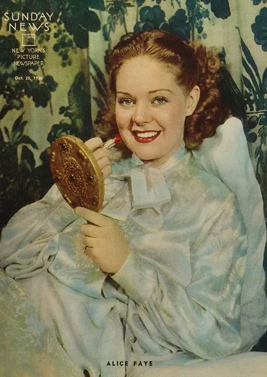 La carte Alice Faye