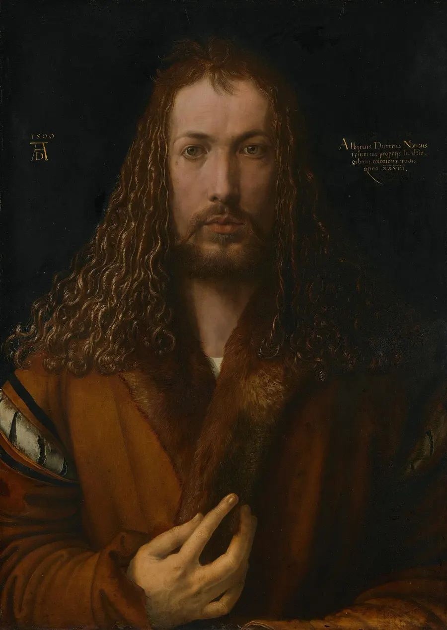 The Self-Portrait card