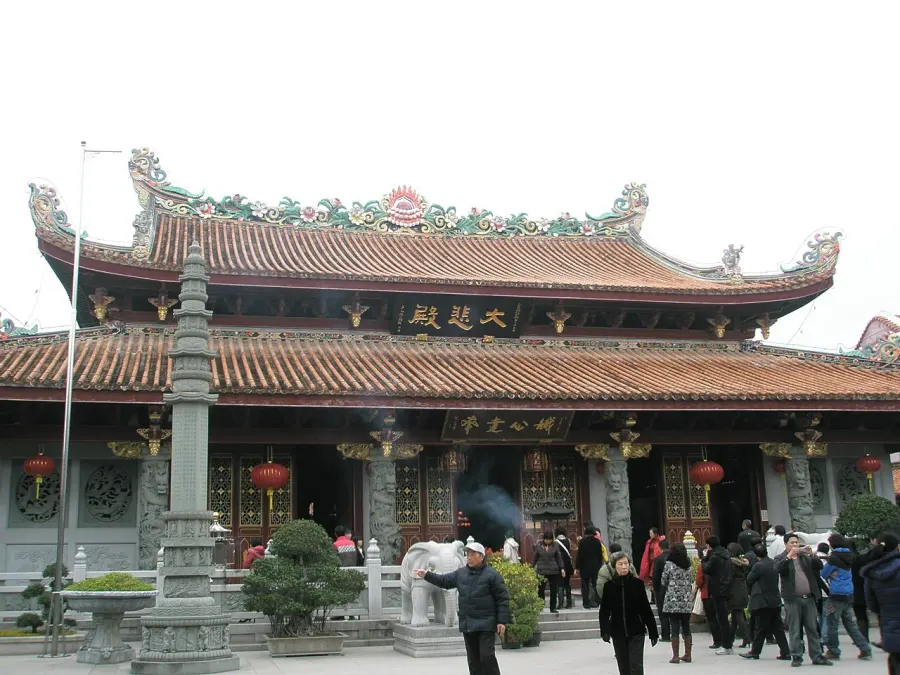 La carte Temple Kaiyuan