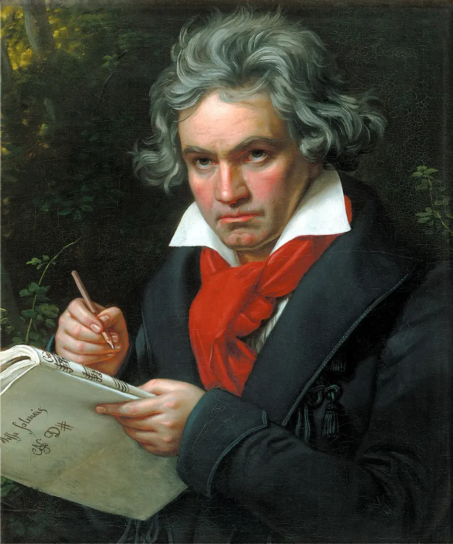 La carte Ludwig van Beethoven