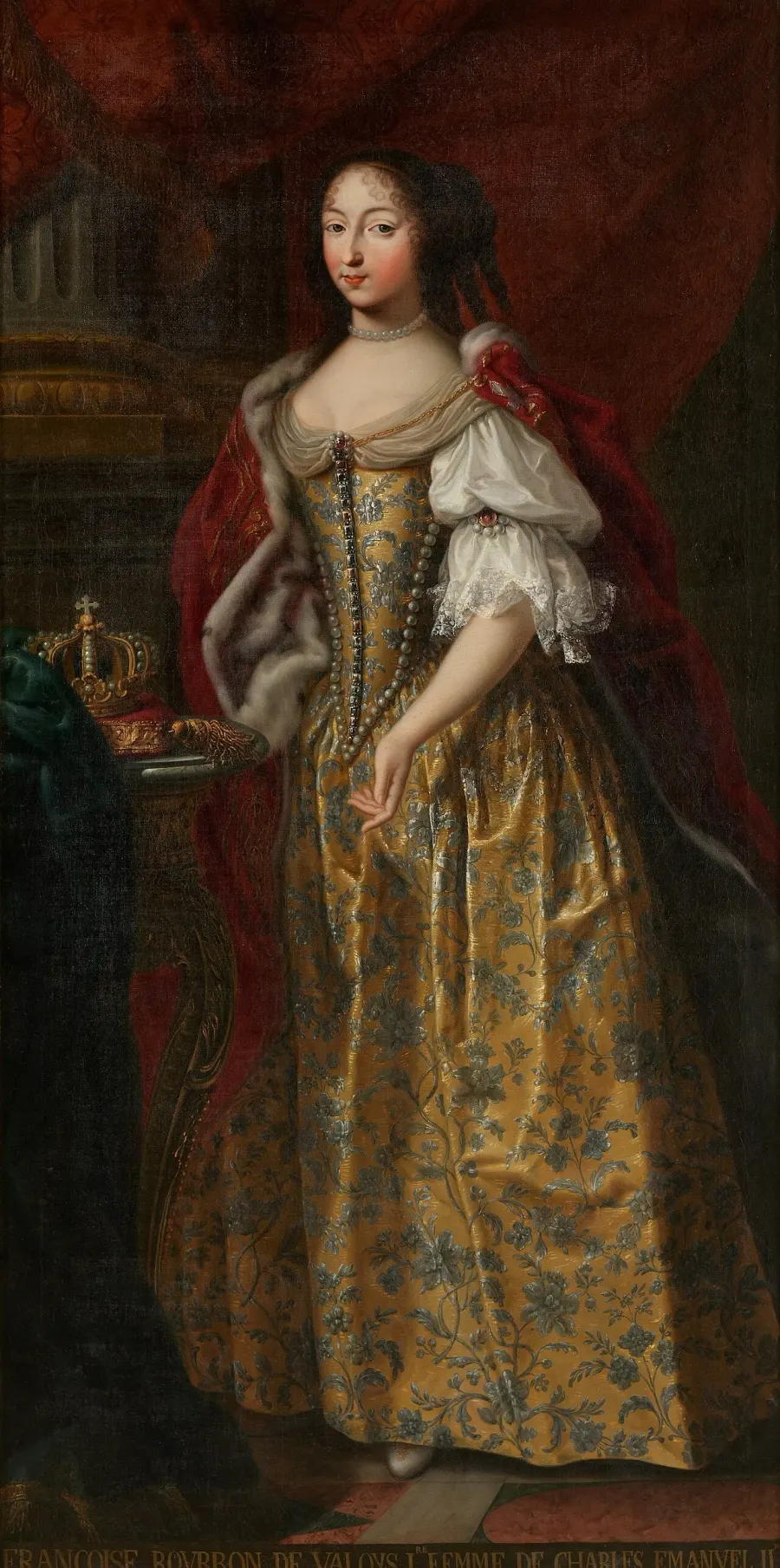 The Françoise Madeleine d'Orléans card