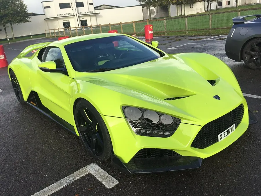 The Zenvo Automotive card